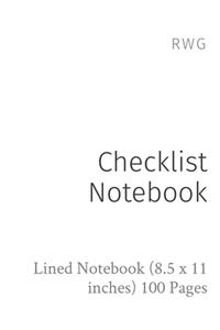 Checklist Notebook