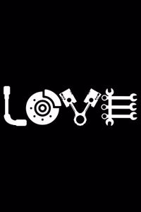 LOVE Auto Notizbuch