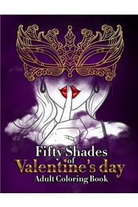 Fifty Shades Of Valentine's Day Coloring Book
