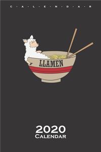 Lama in ramen 