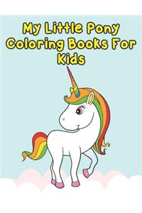 my little pony coloring books for kids