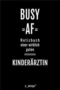 Notizbuch für Kinderärzte / Kinderarzt / Kinderärztin