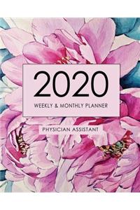 2020 Weekly and Monthly Planner, Physician Assistant. Physician Assistant Gifts