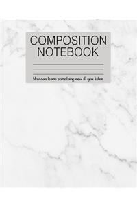Composition Notebook