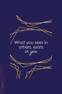 What You Sees In Others, Exists In You