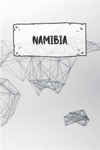 Namibia: Dotted Travel Diary Notebook or Journey Dotted Grid Journal - Holiday Trip Pocketbook for Men and Women with Dots