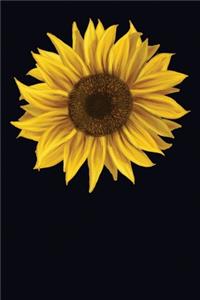 Watercolor Sunflower Positivity Journal
