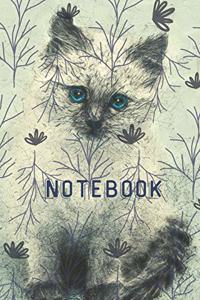 For a man to truly understand rejection, he must first be ignore by a cat.-Blank Lined Notebook-Funny Quote Journal-6