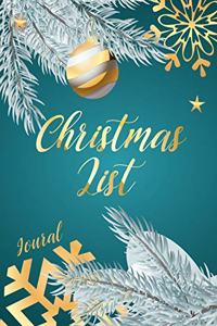 Christmas List Journal