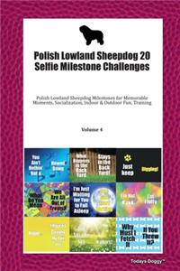 Polish Lowland Sheepdog 20 Selfie Milestone Challenges