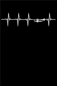 Trompeten Spieler Notizbuch