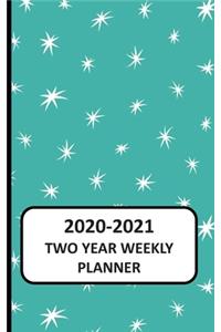 2020-2021 Two Year Weekly Planner: Pocket Planner 2020 for Purse: 104 Weeks Planner Diary, 2 Year Calendar, Appointments And Log book (2020-2021 Calendar Planner) 5x8