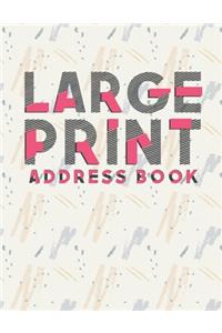 Large Print Address Book