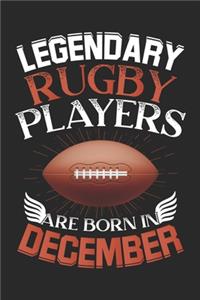 Legendary Rugby Players Are Born In December
