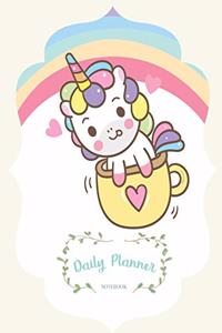 Daily planner notebook