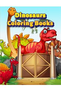 Dinosaurs Coloring Books