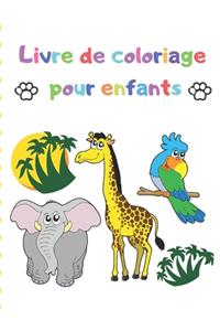 Livre de coloriage pour enfants