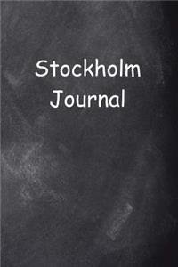 Stockholm Journal Chalkboard Design