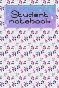 Student Notebook: Planner with Class Schedules, Passwords, Notes and Daily Planner, Homework, Checklist...120 Pages 8.5 X 11