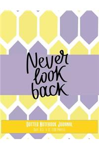Dotted Notebook Journal / 8.5 x 11 / 110 Pages