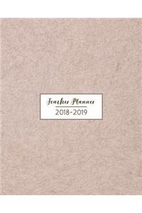 Teacher Planner 2018-2019