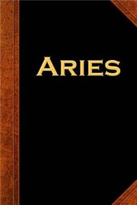 2019 Daily Planner Aries Zodiac Horoscope Vintage 384 Pages