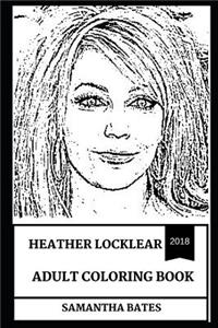 Heather Locklear Adult Coloring Book