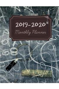 2019-2020 Monthly Planner