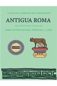 Libro de pintar para niños de 7+ años (Antigua Roma)