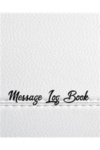 Message Log Book