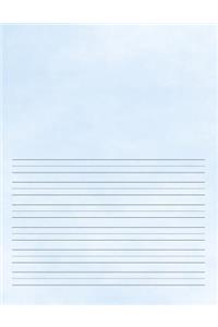 Create a Story: Blue Cover - Blank Book for Creating Stories - Draw - Write - Make Your Own Story - Large 8.5