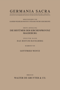 Germania Sacra, Das Bistum Havelberg