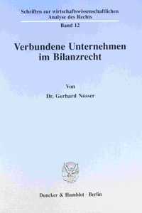 Verbundene Unternehmen Im Bilanzrecht