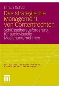 Das Strategische Management Von Contentrechten