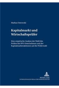 Kapitalmarkt Und Wirtschaftspruefer