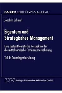Eigentum Und Strategisches Management