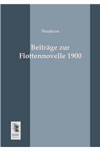 Beitrage Zur Flottennovelle 1900