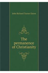 The Permanence of Christianity