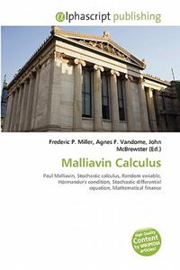Malliavin Calculus