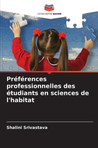 Préférences professionnelles des étudiants en sciences de l'habitat