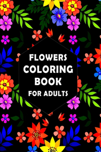 Flowers Coloring Book For Adults