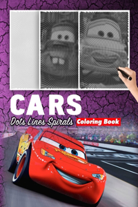 cars dots lines spirals coloring book