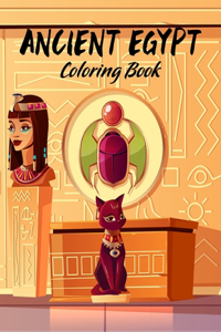 Ancient Egypt Coloring Book