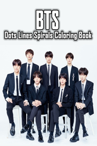 BTS dots lines spirals coloring book