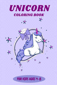 Unicorn Coloring Book for Kids Ages 4-8