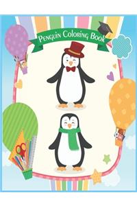 Penguin Coloring Book