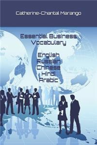 Essential Business Vocabulary English Russian Chinese Hindi Arabic