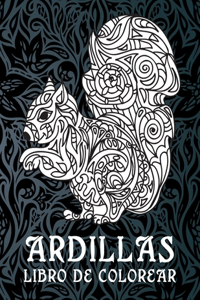 Ardillas - Libro de colorear