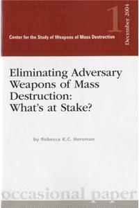 Eliminating Adversary Weapons of Mass Destruction