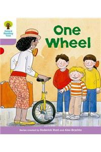 Oxford Reading Tree: Level 1+: More First Sentences B: One Wheel